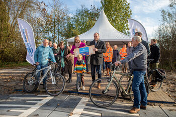 Eerste deel Doorfietsroute Groningen - Winsum officieel geopend
