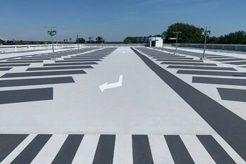 Triflex: Parkeerdek Gamma Rotterdam