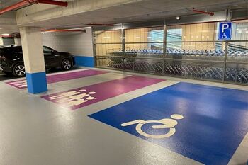 Triflex: Parkeergarage Rotterdam